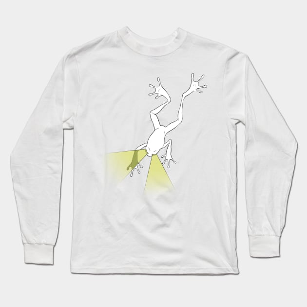 glowing frog Long Sleeve T-Shirt by zstith